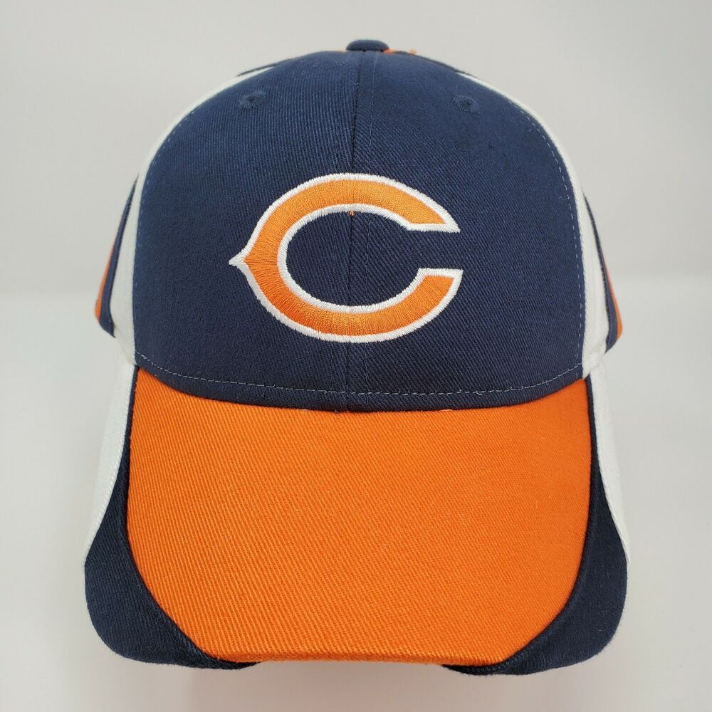 Chicago Bear Football NFL Hat Cap Adjustable Embroidered Logos